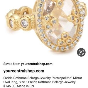 Freida Rothman ring